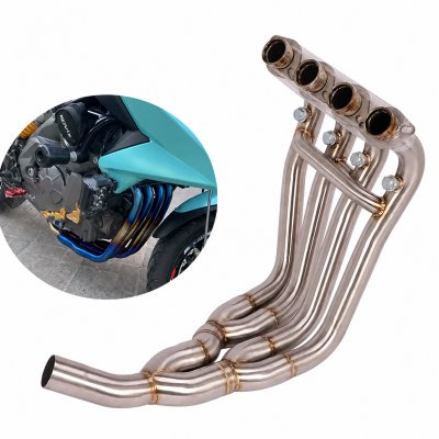 Benelli TNT600 exhaust front header stainless