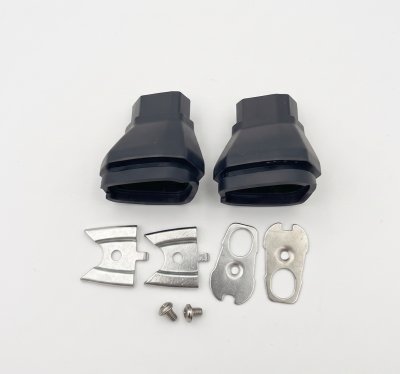 Kawasaki turn signal mounting feet pair (gasket + screws)
