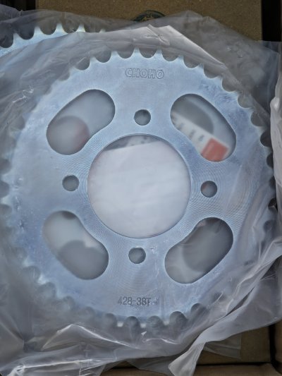 Keeway RK200 rear sprocket 428H 38T