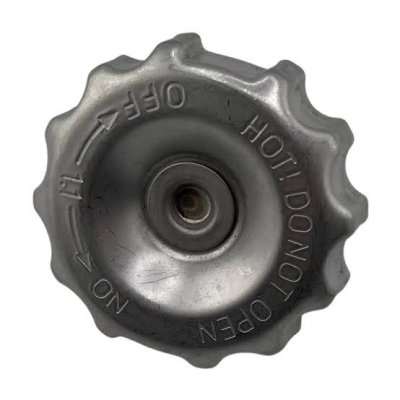 Benelli 180s radiator cap silver